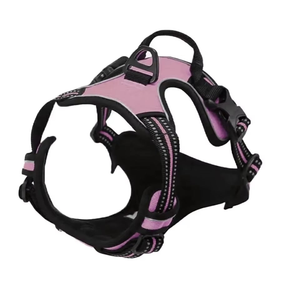 Adjustable Dog Collars Harness Leash