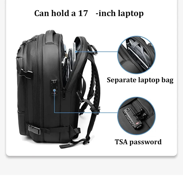 17 Inch Waterproof Laptop Backpack