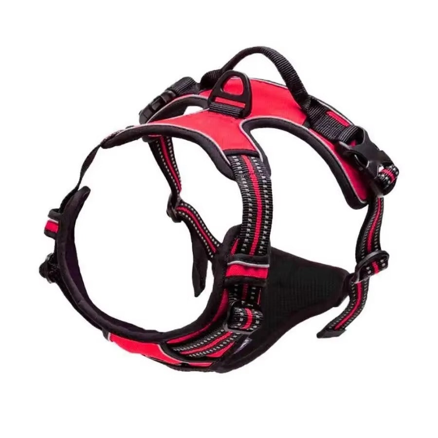 Adjustable Dog Collars Harness Leash